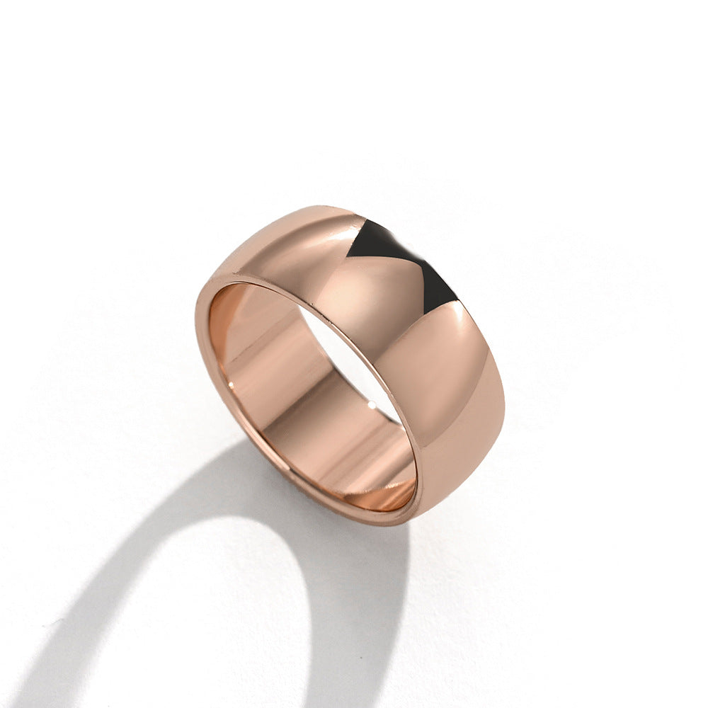 Smooth Silk Scarf Clip Minimalist Ring For Women