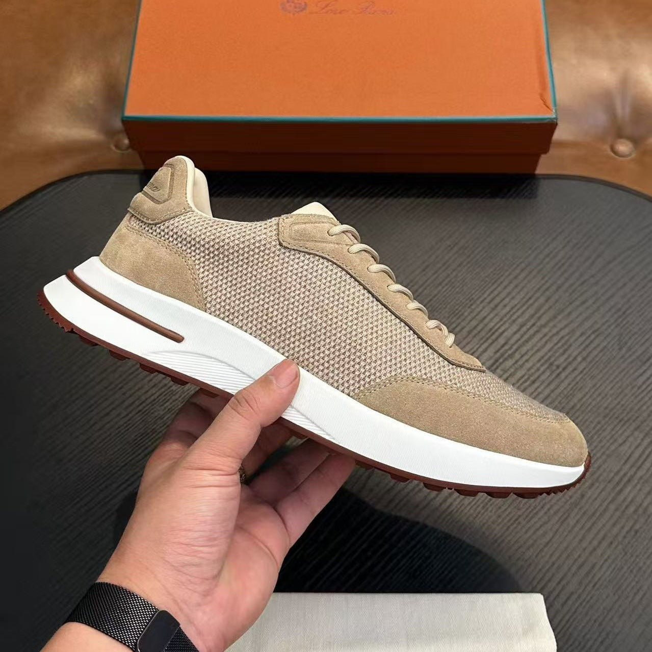 Business Suede Lightweight Men's Casual Sneakers