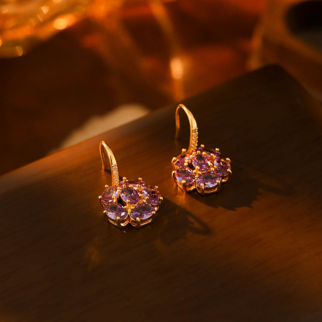 Eastward-bound High-end Niche-design Ear Hooksearrings