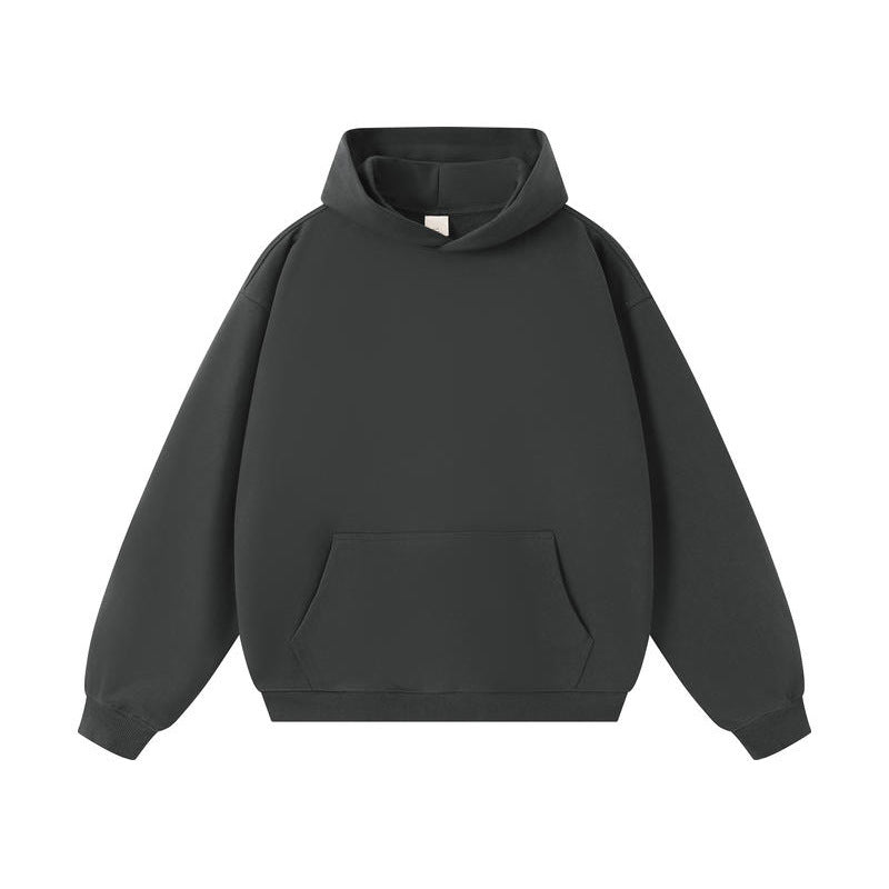 American-style Vintage Hooded Pullover Sweatshirt For Men