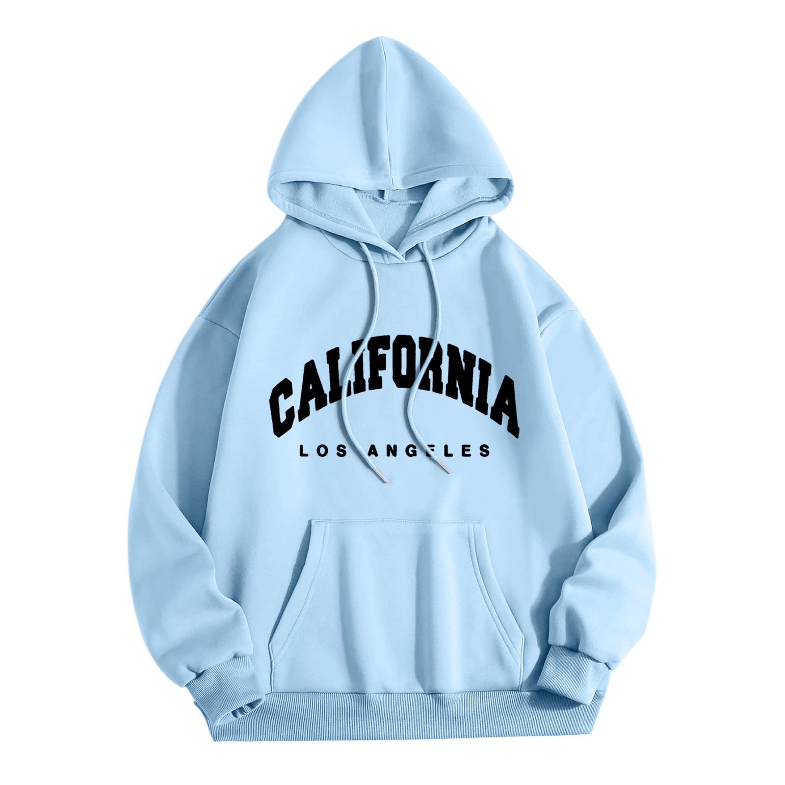 Hoodie With Letter Print Sweater