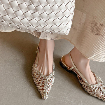 Retro-style Fashionable Versatile And Breathable Sandals For Outdoor Wear